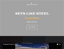 Tablet Screenshot of durapower.com